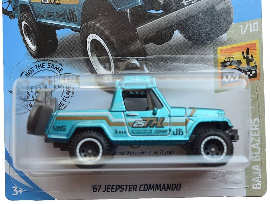 67 ジープスター　コマンド - 2020スーパートレジャーハント Hot Wheels STH 2020 Super Treasure Hunt US Card '67 Jeepster